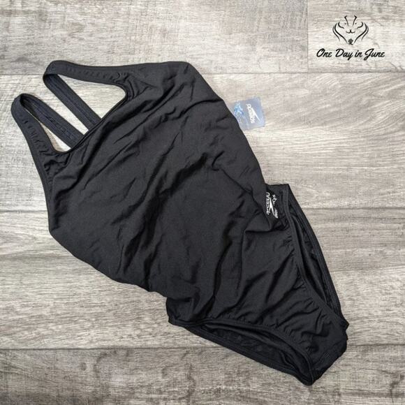 Speedo Endurance+ Super Pro Solid One Piece Swimsuit Size 8 (34) - Picture 3 of 4